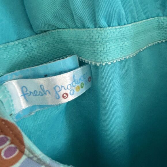 Fresh Produce Swimsuit & Skirt Size 6 8 Splash Fish Beach Coastal One Piece Set! - Picture 5 of 8